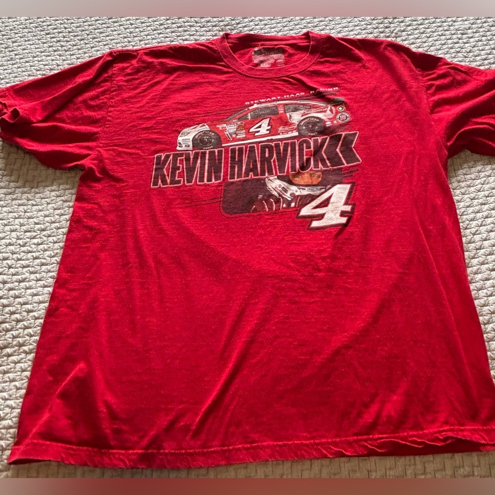 Kevin Harvick Stewart Haas Racing T-Shirt Size XL on Chase Authentics Tag